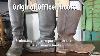Ww1 German Marching Rough-out Jack Leather Boots, Hobnail Boots All Size